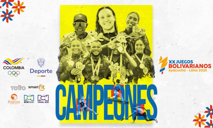 Colombia es campeón de los Juegos Bolivarianos Ayacucho-Lima 2025
