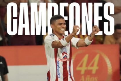 Foto: Junior cuenta de X