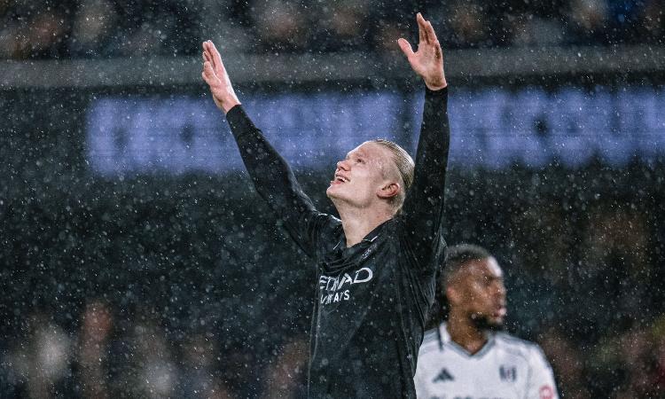 Manchester City: Haaland batió un récord histórico contra Fulham
