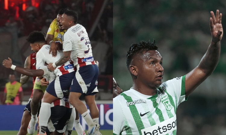 Fotos: Junior y Nacional cuenta de X