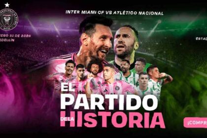 Estos son los precios para el Atlético Nacional - Inter de Miami