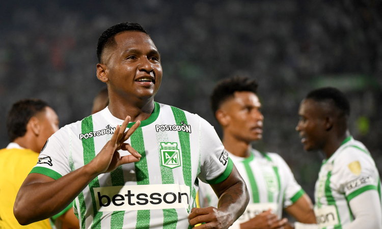 Alfredo Morelos con Atlético Nacional