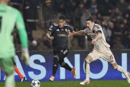 Camilo Durán marcó en el triunfo de Qarabag en Champions