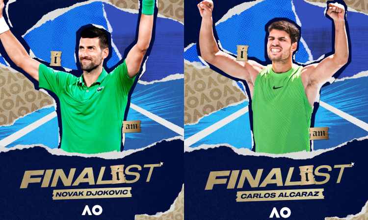 Djokovic Alcaraz Australian Open 2026