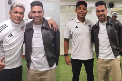 ¿Qué se dijeron Falcao, Muriel y Teófilo tras el partido?