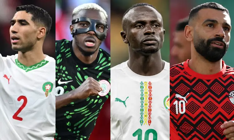 Hakimi, Osimhen, Mané y Salah: lluvia de estrellas en semis de la Copa de África