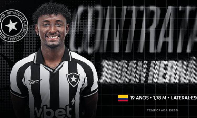 Botafogo le quita un jugador a Millonarios para la temporada 2026