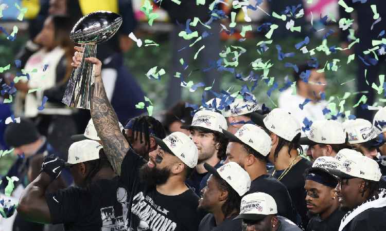 Seattle aplasta a los Patriots y conquista su segundo Super Bowl