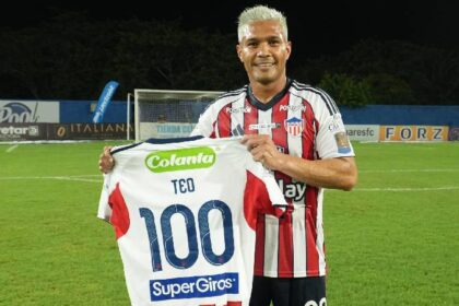 Teófilo Gutiérrez llegó a los 100 goles con Junior de Barranquilla
