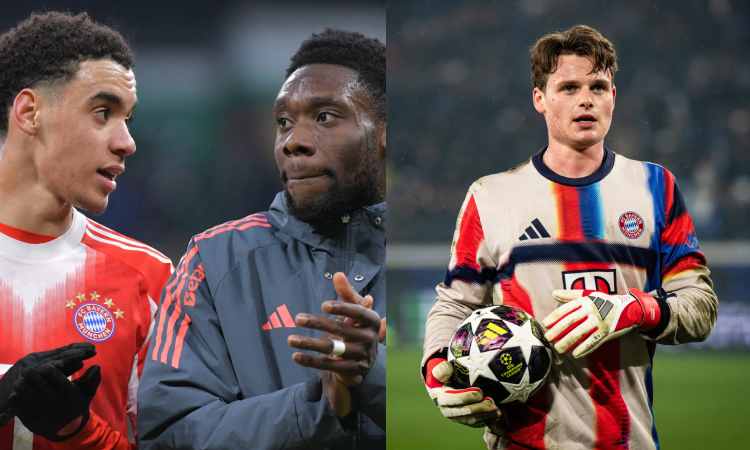 El Bayern Múnich de Luis Díaz pierde a tres jugadores clave