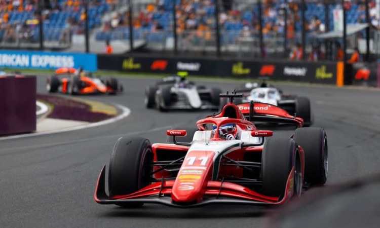 Sebastián Montoya en la Fórmula 2