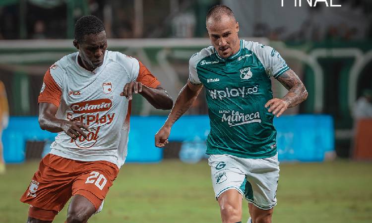 Deportivo Cali rescató un punto ante Independiente Santa Fe