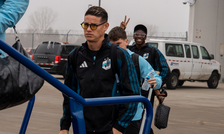James Rodríguez con Minnesota