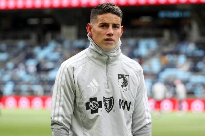 James Rodríguez quedó fuera de convocatoria de Minnesota