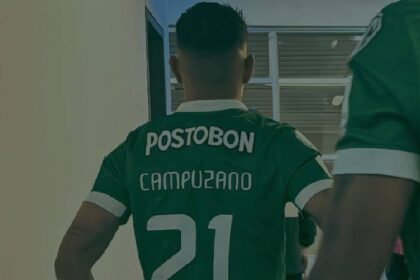 Jorman Campuzano dejó a Atlético Nacional con nueve jugadores