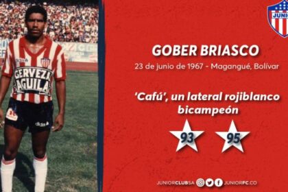 Leyenda del Junior de Barranquilla se encuentra en la UCI