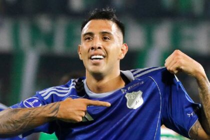 Rodrigo Contreras y el golazo que le marcó a Atlético Nacional