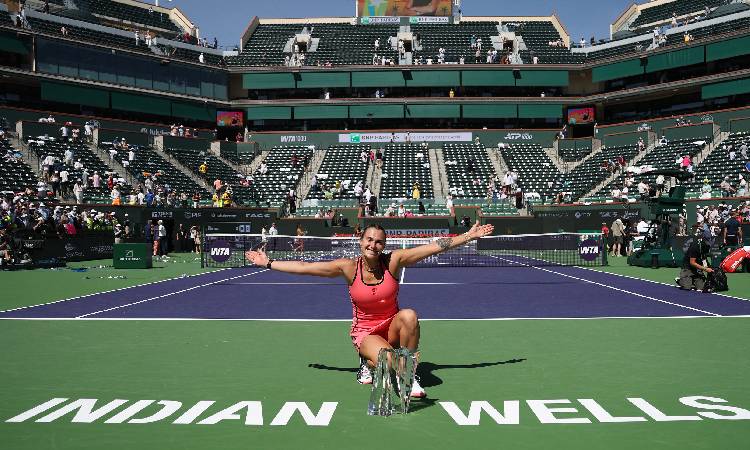 Sabalenka se consagró campeona de Indian Wells 2026