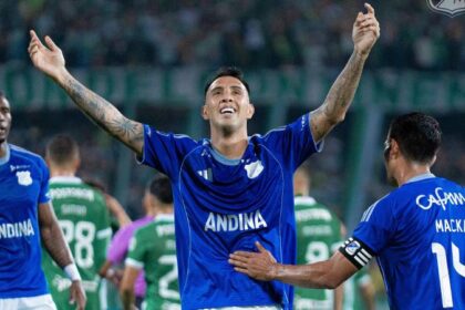 El historial internacional entre Atlético Nacional y Millonarios