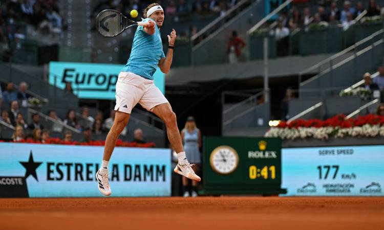 Zverev se mete sin problemas en semis del Madrid Open 2026