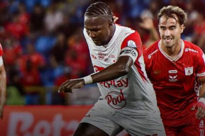 América de Cali rescató un empate contra Santa Fe en el Pascual