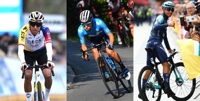 colombianos en el Giro de Italia 2026