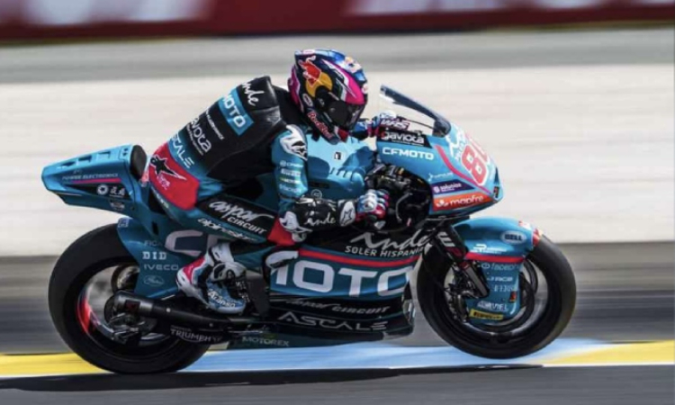 David Alonso finalizó en el puesto 18 del GP de Italia de Moto2