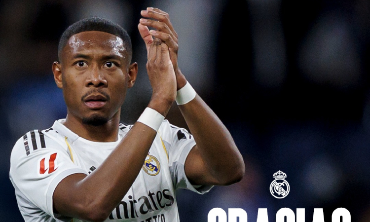 El defensa austríaco David Alaba deja el Real Madrid