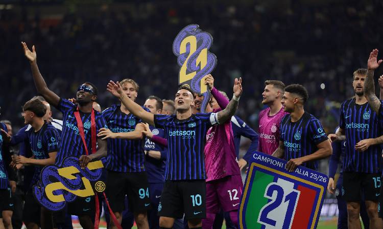 Inter de Milán consagró campeón de la Serie A 2025-2026