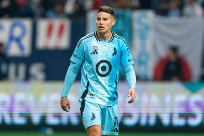 James Rodríguez y su paso por el Minnesota United