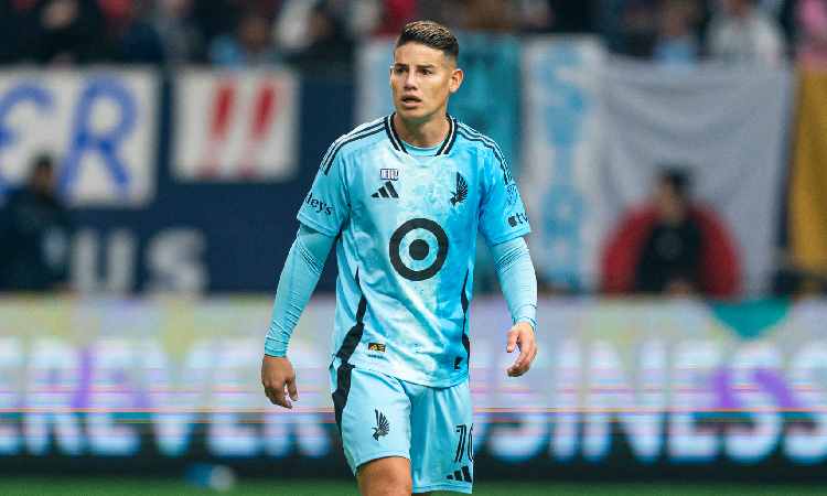 James Rodríguez y su paso por el Minnesota United