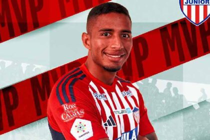 Junior pierde a Jhomier Guerrero para la vuelta ante Once Caldas