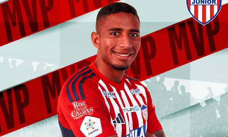 Junior pierde a Jhomier Guerrero para la vuelta ante Once Caldas