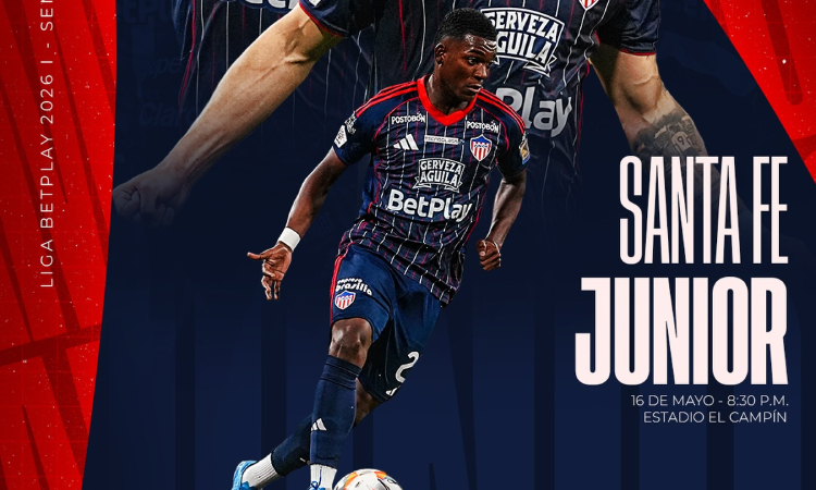 Junior de Barranquilla oficializó a sus convocados ante Santa Fe