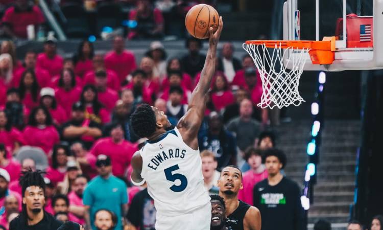 Knicks arrasan a 76ers y Timberwolves pegan primero ante Spurs en el inicio de semis NBA