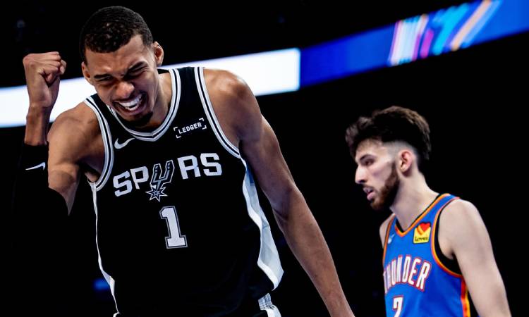 Los Spurs vencen al Thunder en el primer juego de las Finales