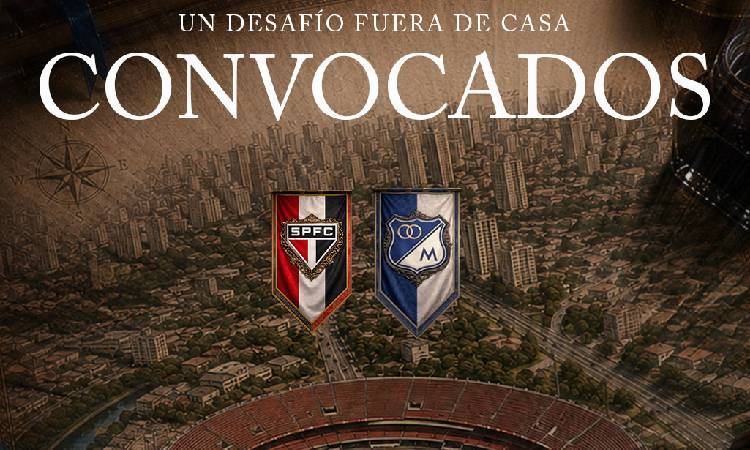 Millonarios confirmó dos bajas y una alta para visitar a Sao Paulo