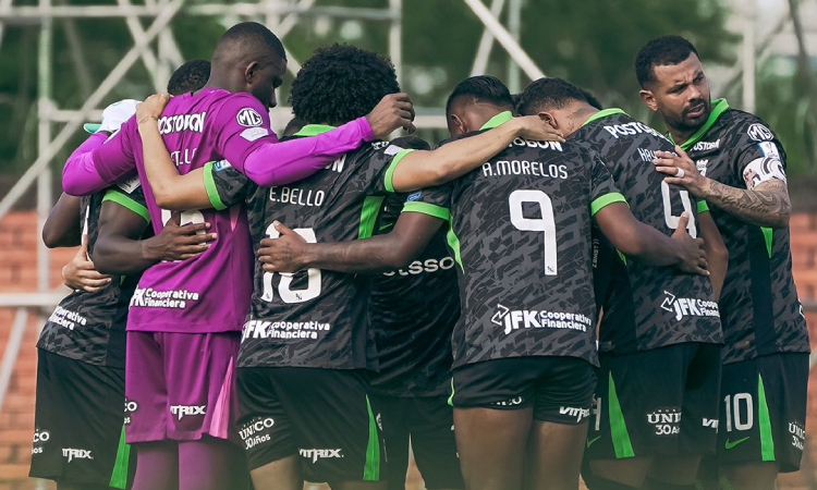 Nacional confirmó a sus convocados para el partido frente a Once Caldas