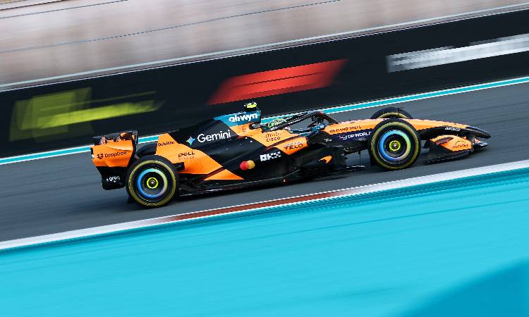 Norris partirá en primera posición en el esprint de Miami 2026