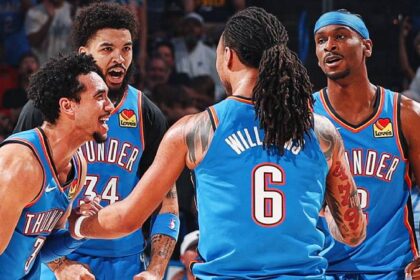 Paliza de Oklahoma ante los Lakers de LeBron James