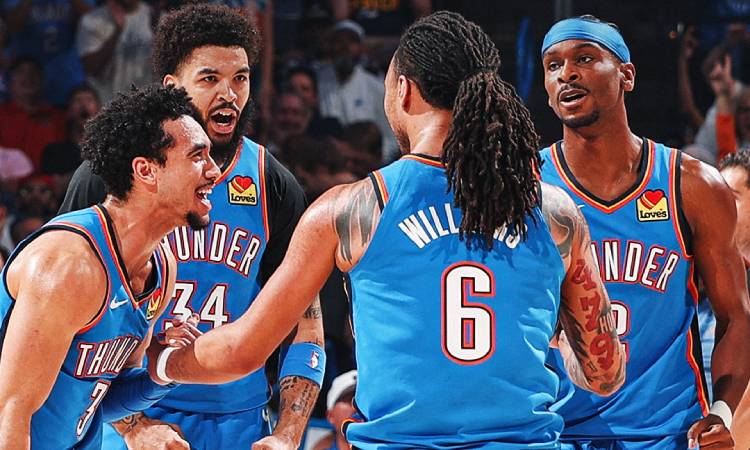 Paliza de Oklahoma ante los Lakers de LeBron James