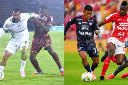 Programación semifinales (ida) de la Liga BetPlay 2026-I