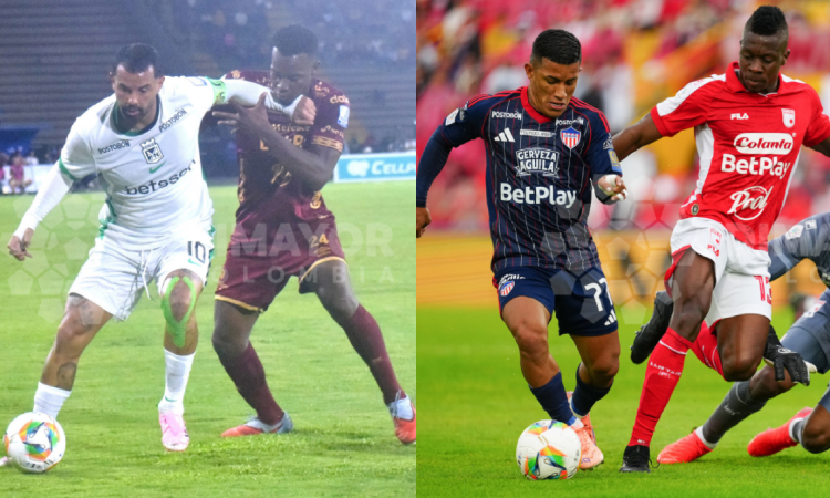 Programación semifinales (ida) de la Liga BetPlay 2026-I