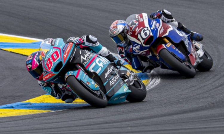 Quinto lugar para David Alonso en el GP de Francia de Moto2