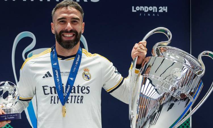 Real Madrid anunció la marcha de Dani Carvajal