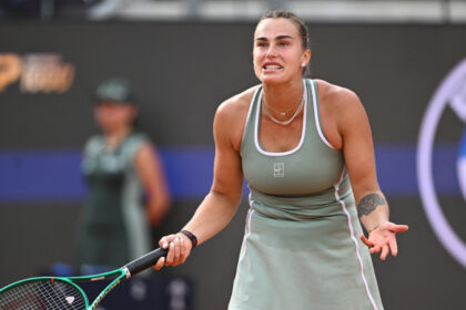 Sabalenka cae en tercera ronda en Roma a dos semanas de Roland Garros
