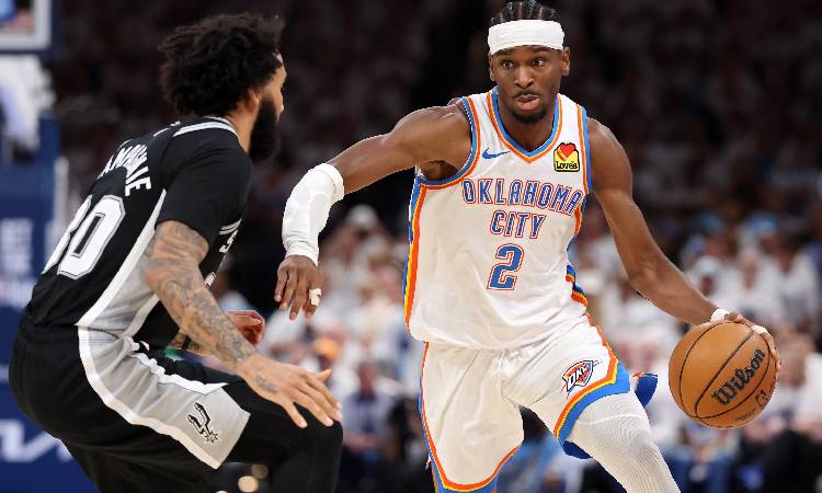 Thunder se adelanta ante los Spurs y queda cerca de las Finales