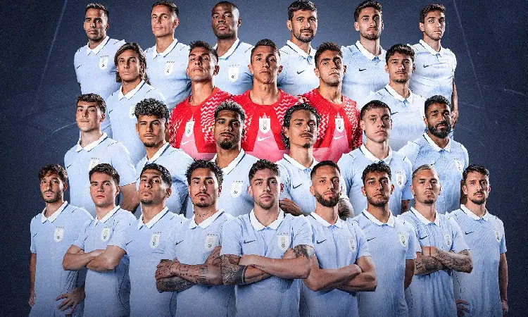 Uruguay definió su convocatoria para la Copa Mundo 2026