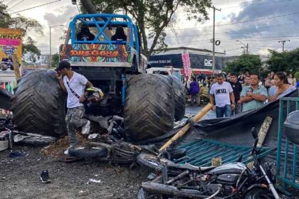 Testigos lamentan accidente en show automovilístico en Popayán