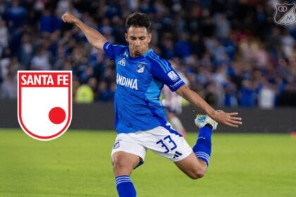 Alex Castro nuevo refuerzo de Santa Fe, quedó libre de Millonarios